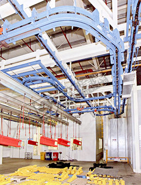 汽車(chē)提升機(jī)涂裝生產(chǎn)線